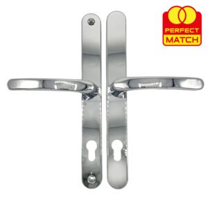 TSS Lever Lever Universal UPVC Multipoint Door Handles - 92mm PZ - Sprung - 264mm Screw Centres - Image 10