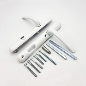 Brisant Secure Ultion TS007 2* Lever Lever UPVC Multipoint Door Handles - 92mm PZ Sprung 122mm Screw Centres - Image 3