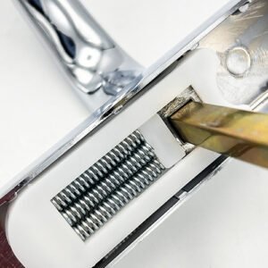 Yale Lever Lever UPVC Multipoint Door Handles - 92mm PZ Sprung 215mm Screw Centres - Image 4