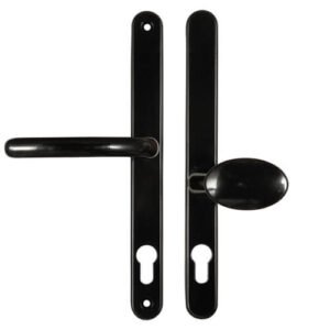 Fab & Fix Blenheim Lever Moveable Pad UPVC Multipoint Door Handles - 92mm/62mm PZ Sprung 240mm Screw Centres - Image 3