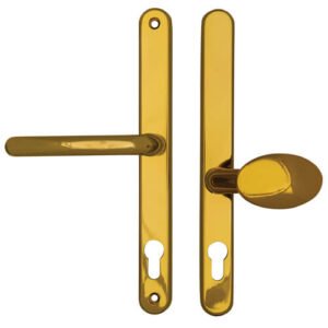 Fab & Fix Blenheim Lever Moveable Pad UPVC Multipoint Door Handles - 92mm/62mm PZ Sprung 240mm Screw Centres - Image 4
