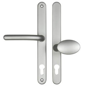 Fab & Fix Blenheim Lever Moveable Pad UPVC Multipoint Door Handles - 92mm/62mm PZ Sprung 240mm Screw Centres - Image 5