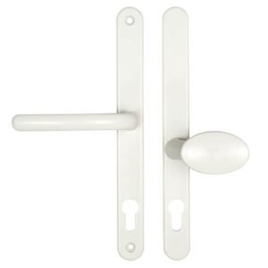 Fab & Fix Blenheim Lever Moveable Pad UPVC Multipoint Door Handles - 92mm/62mm PZ Sprung 240mm Screw Centres - Image 6