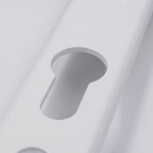 Fab & Fix Blenheim Lever Moveable Pad UPVC Multipoint Door Handles - 92mm/62mm PZ Sprung 240mm Screw Centres - Image 10