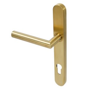 Coastal Group KM078C BLU Mitre Sprung Lever Door Handle (LEAD TIME: 2-3 DAYS) - Image 3